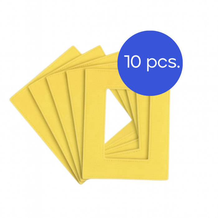 HESTER M3 cleaning cloths, 10 pcs. (yellow)