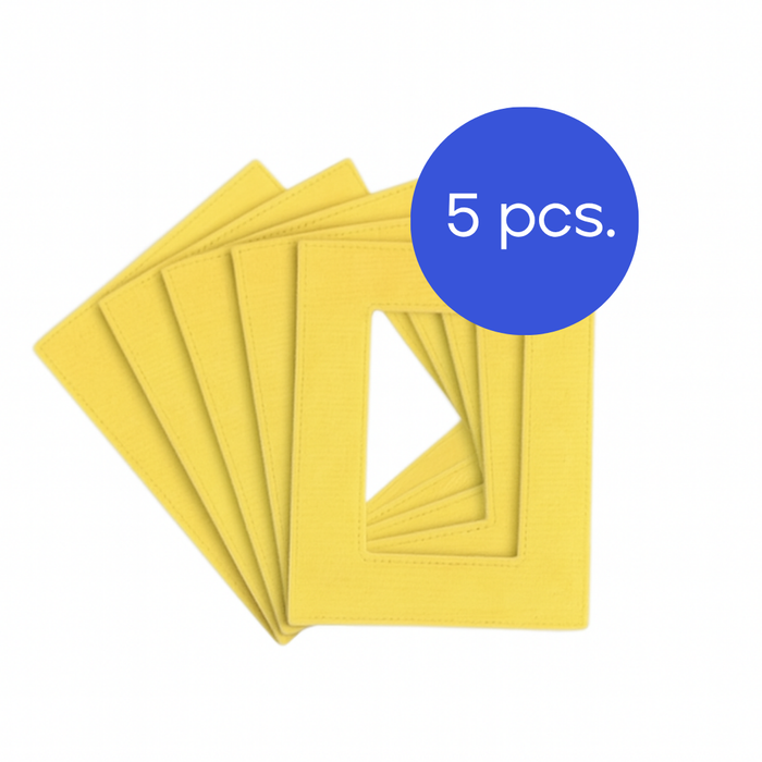 HESTER M3 cleaning cloths, 5 pcs. (yellow)