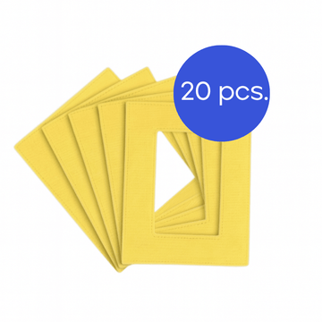 Chiffons de nettoyage HESTER M3, 20 pcs. (jaune) - Hester